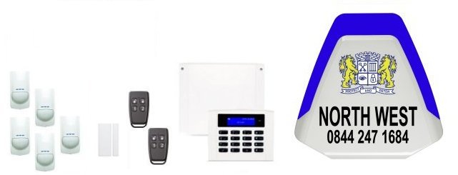 North West England served by NorthWest Alarm Installers - Orisec Intruder Alarms and Home Automation